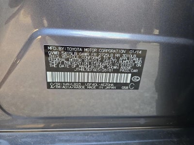 2014 Lexus LS 460 4dr Sdn RWD