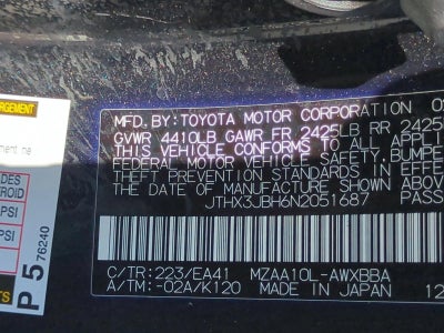 2022 Lexus UX 200 FWD