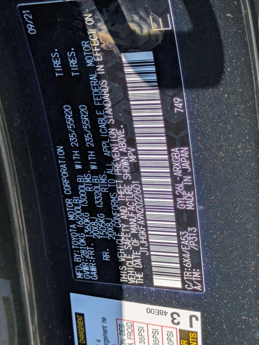 2022 Lexus RX 450hL AWD