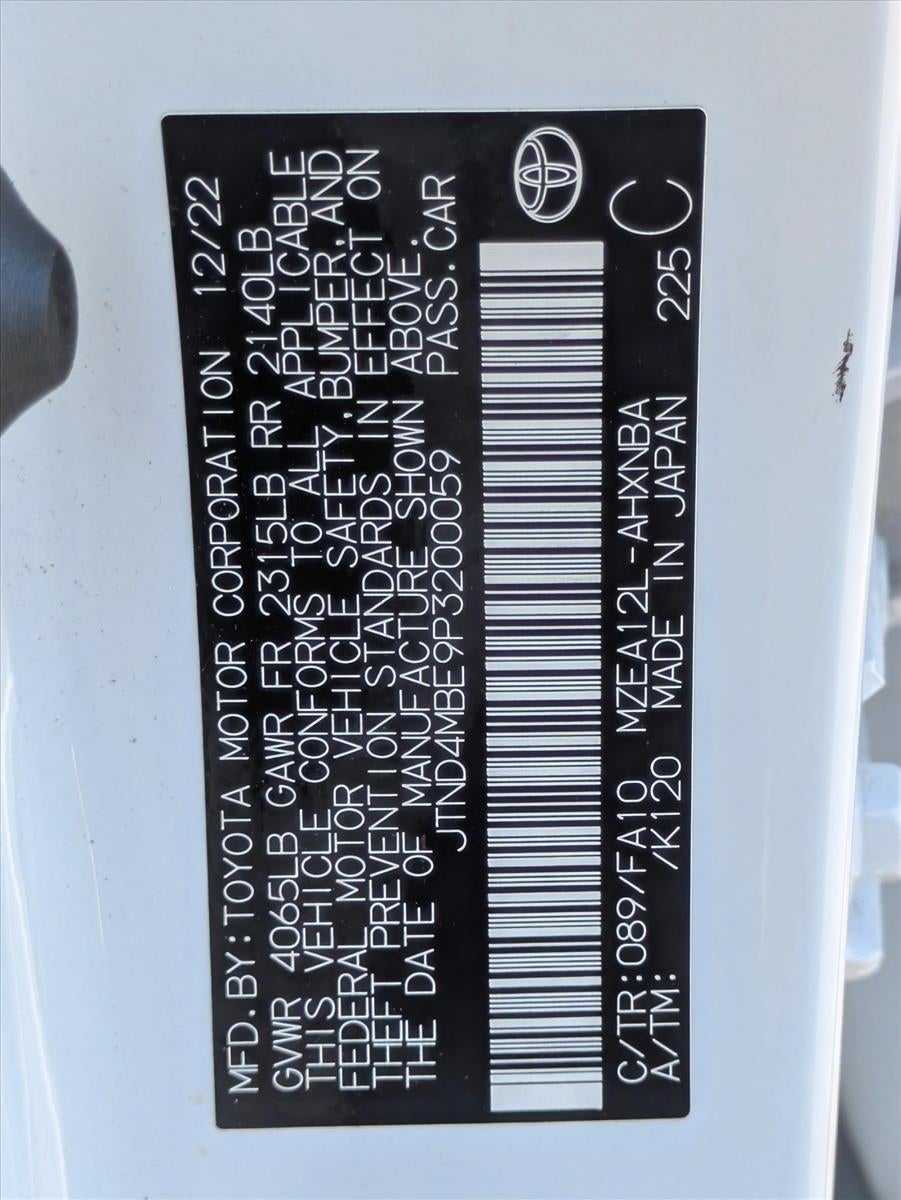 2023 Toyota Corolla Hatchback SE CVT (Natl)