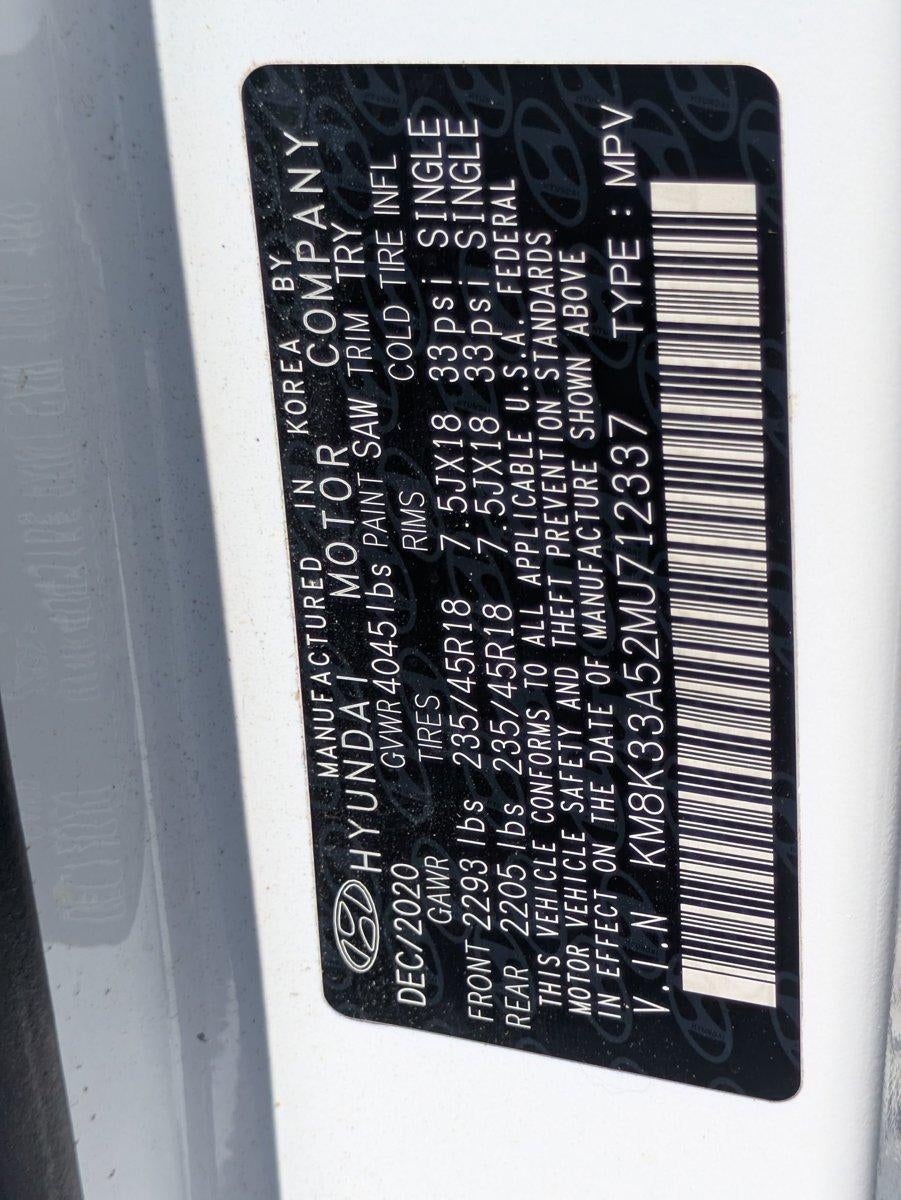 2021 Hyundai KONA Limited DCT FWD