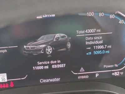 2021 BMW 530e Plug-In Hybrid