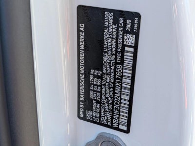 2021 BMW Z4 sDrive30i Roadster