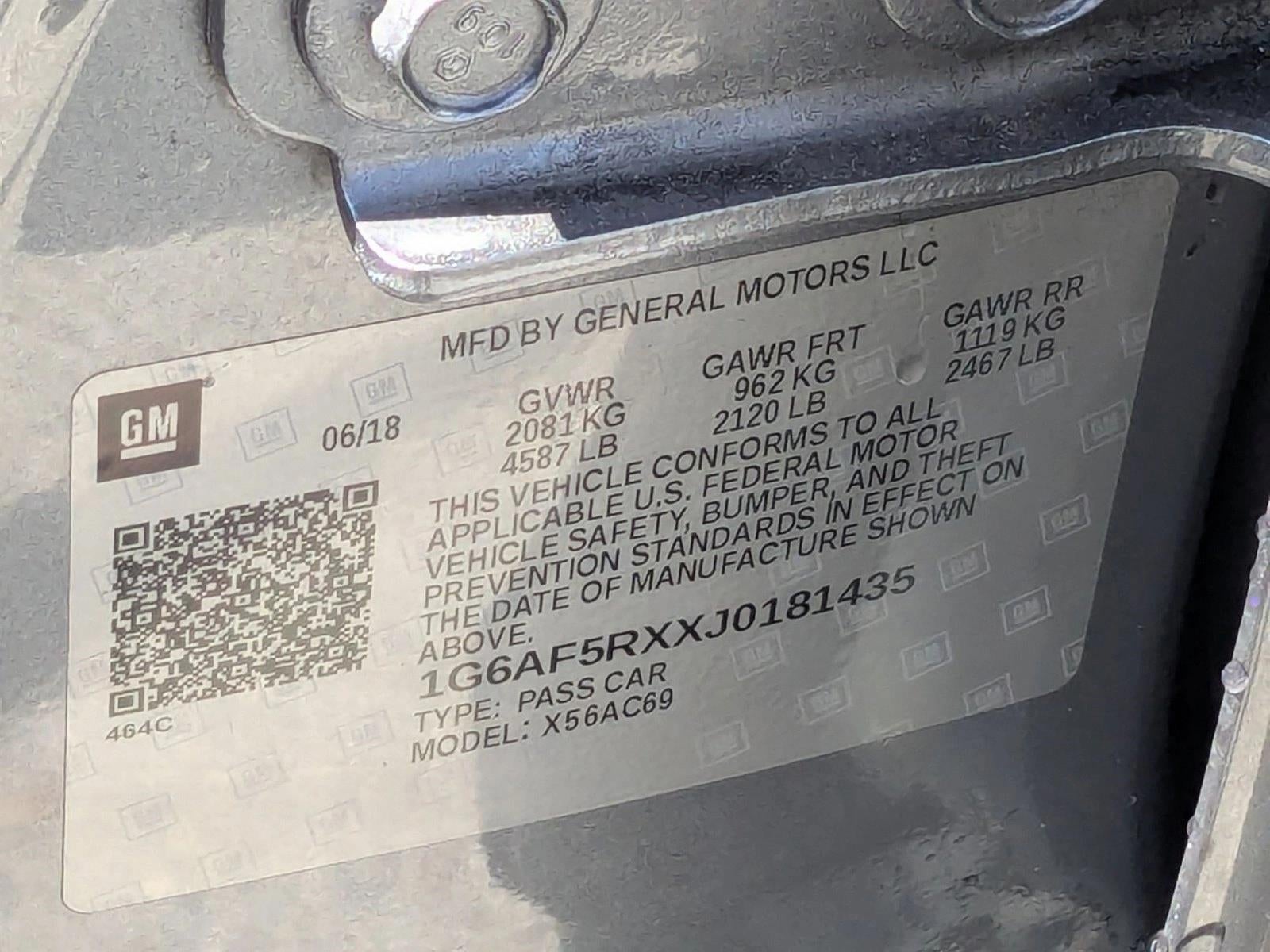 2018 Cadillac ATS Sedan 2.0L I4 AWD Luxury