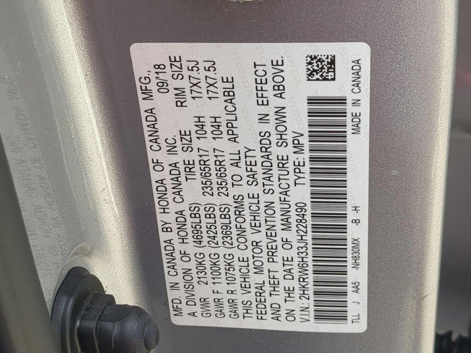 2018 Honda CR-V LX AWD