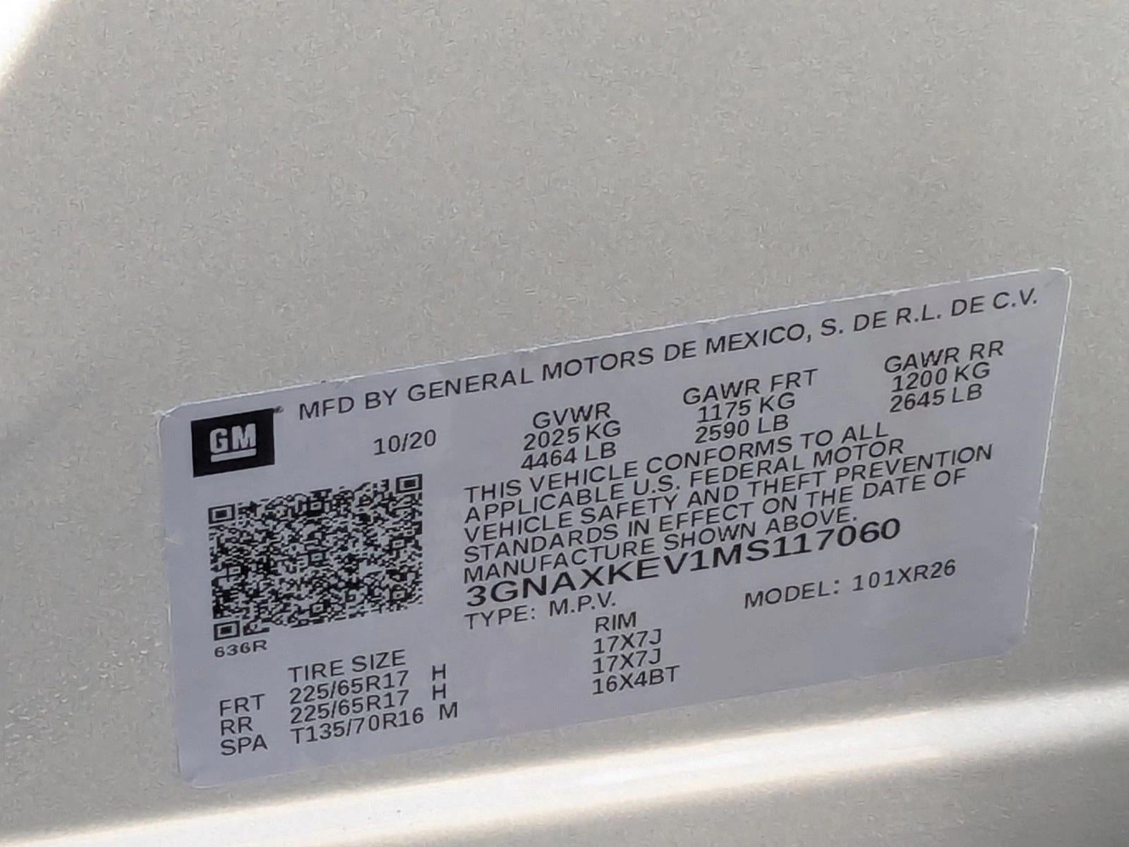 2021 Chevrolet Equinox FWD LT