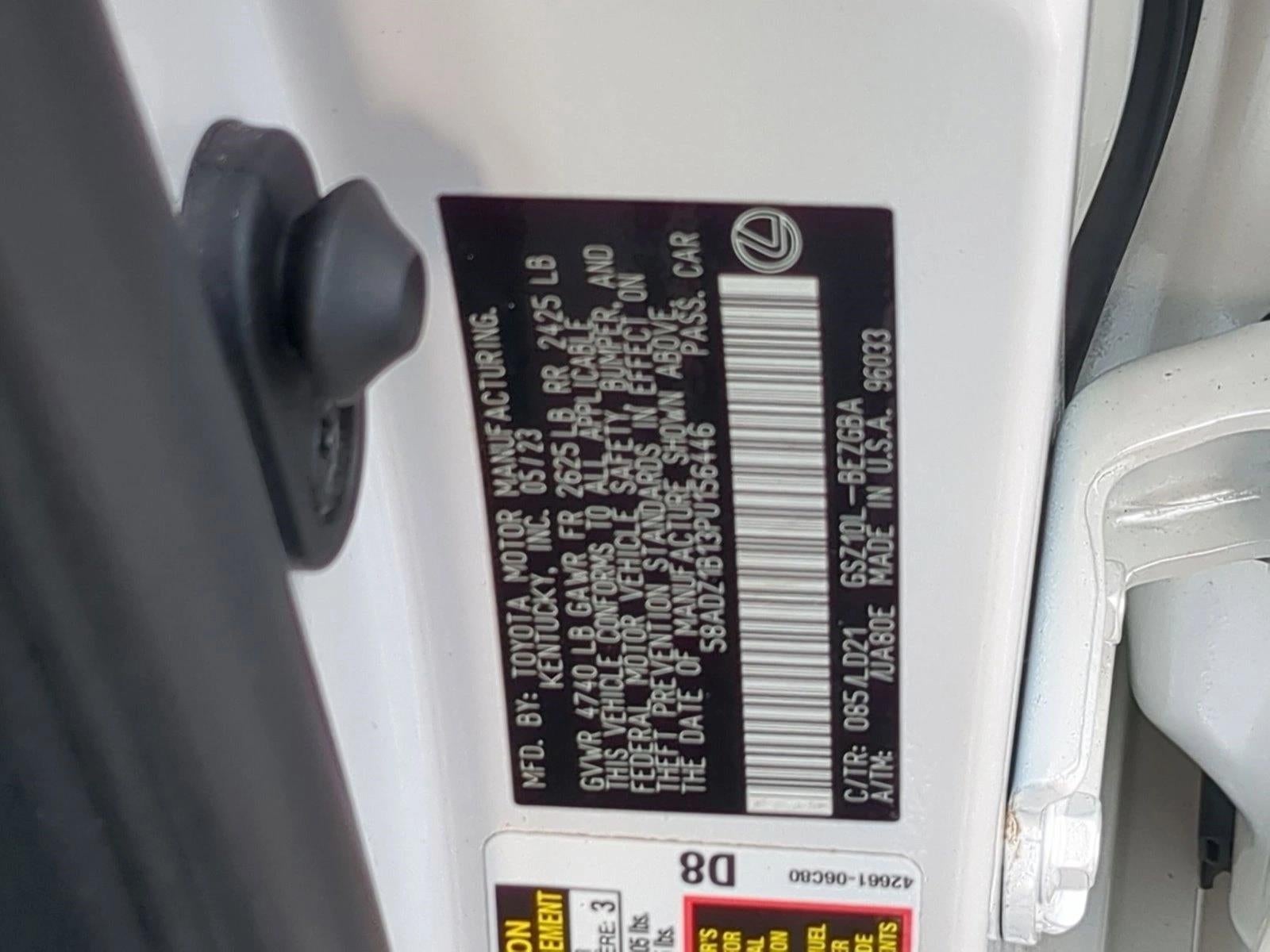 2023 Lexus ES 350 FWD