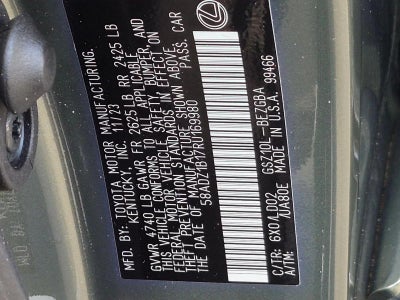 2024 Lexus ES 350 FWD