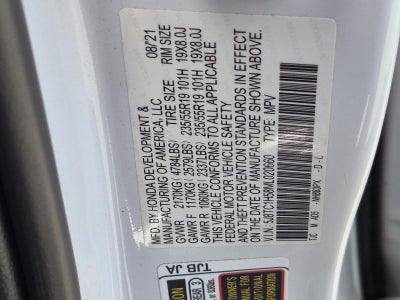 2021 Acura RDX FWD w/Technology Package