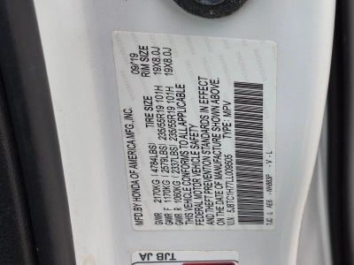 2020 Acura RDX FWD w/Advance Pkg