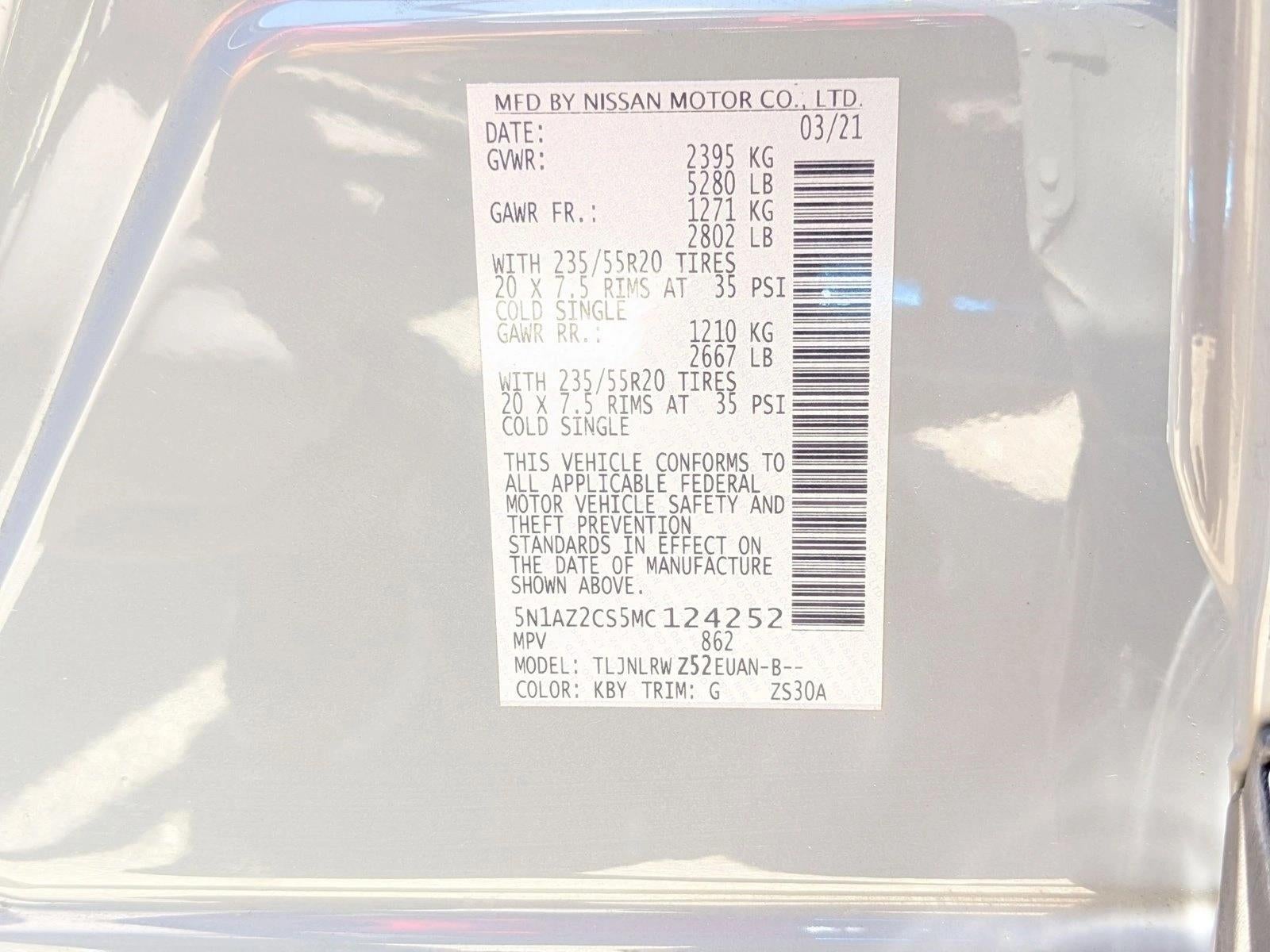 2021 Nissan Murano AWD SL