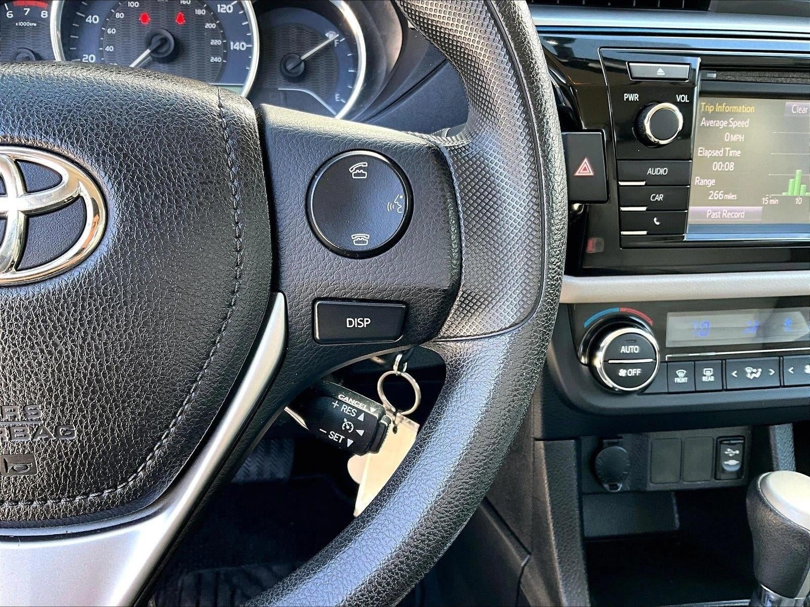 2016 Toyota Corolla 4dr Sdn CVT Auto LE Plus (Natl)