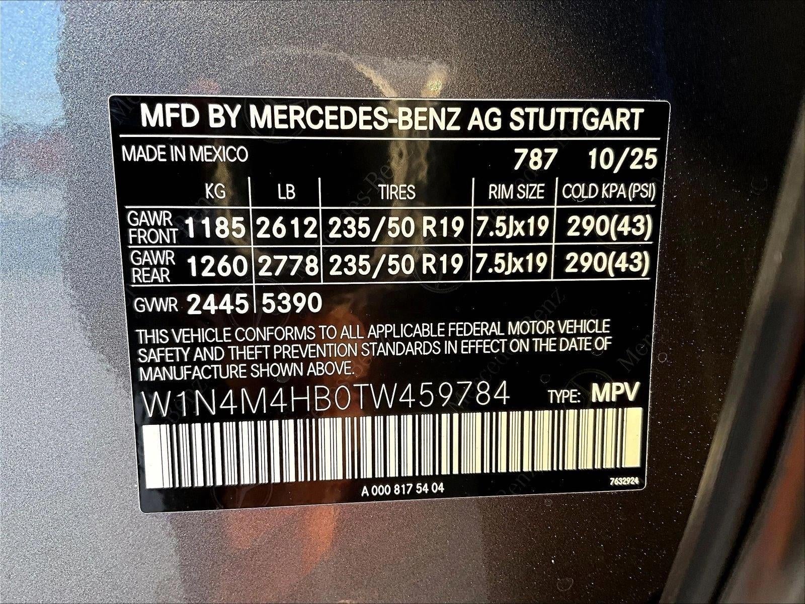 2026 Mercedes-Benz GLB GLB 250 4MATIC® SUV