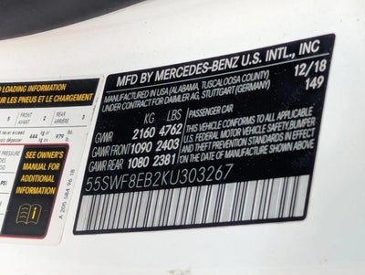 2019 Mercedes-Benz C-Class C 300 4MATIC® Sedan