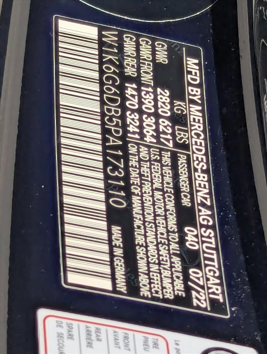 2023 Mercedes-Benz S-Class S 500 4MATIC® Sedan