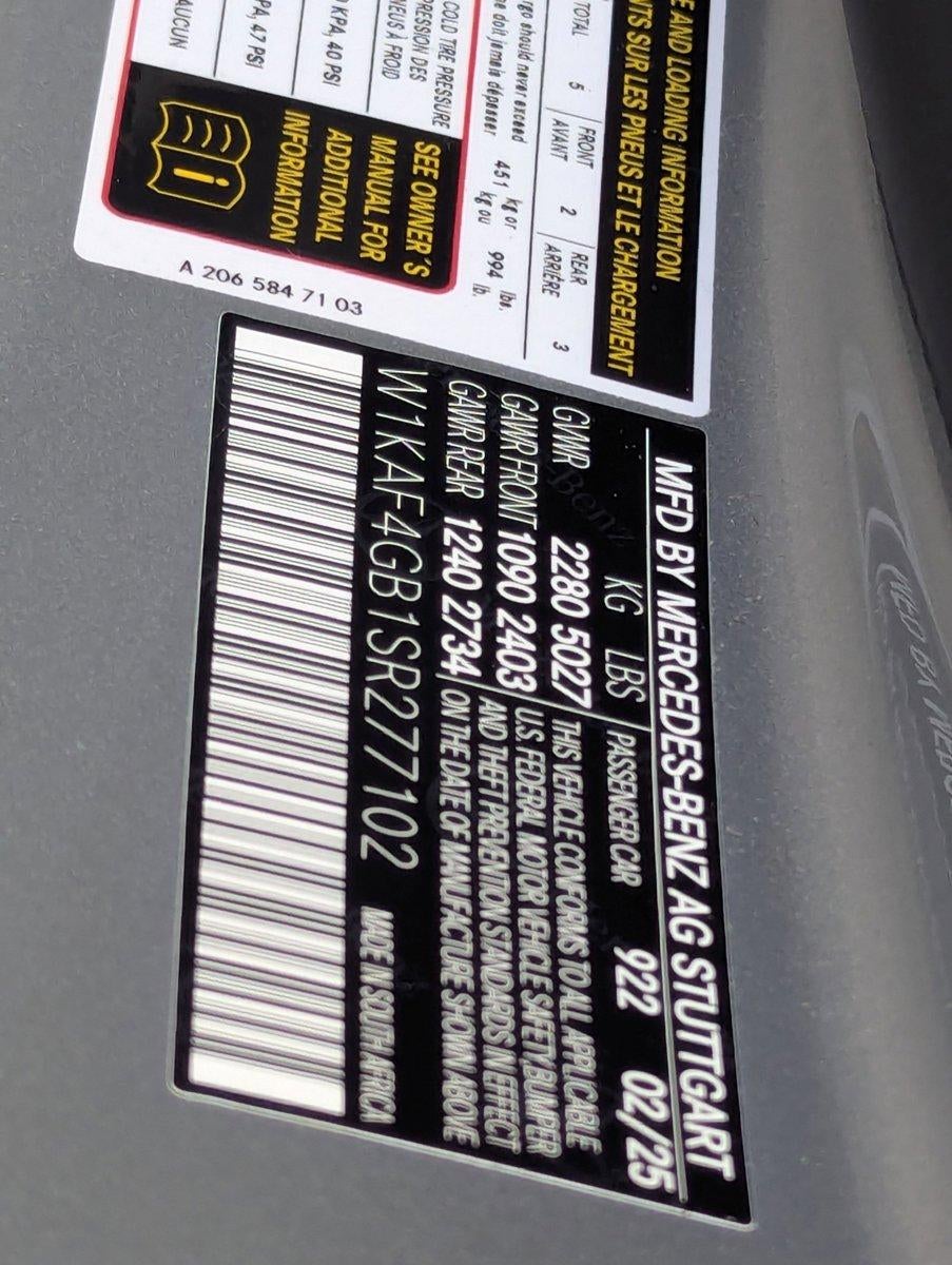 2025 Mercedes-Benz C-Class C 300 Sedan