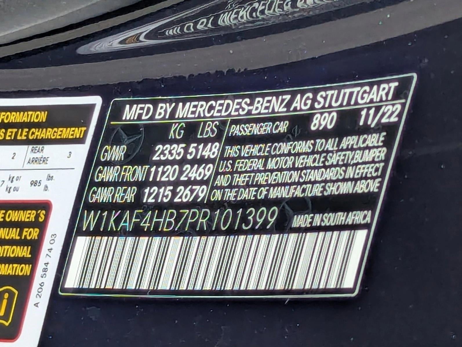 2023 Mercedes-Benz C-Class C 300 4MATIC® Sedan