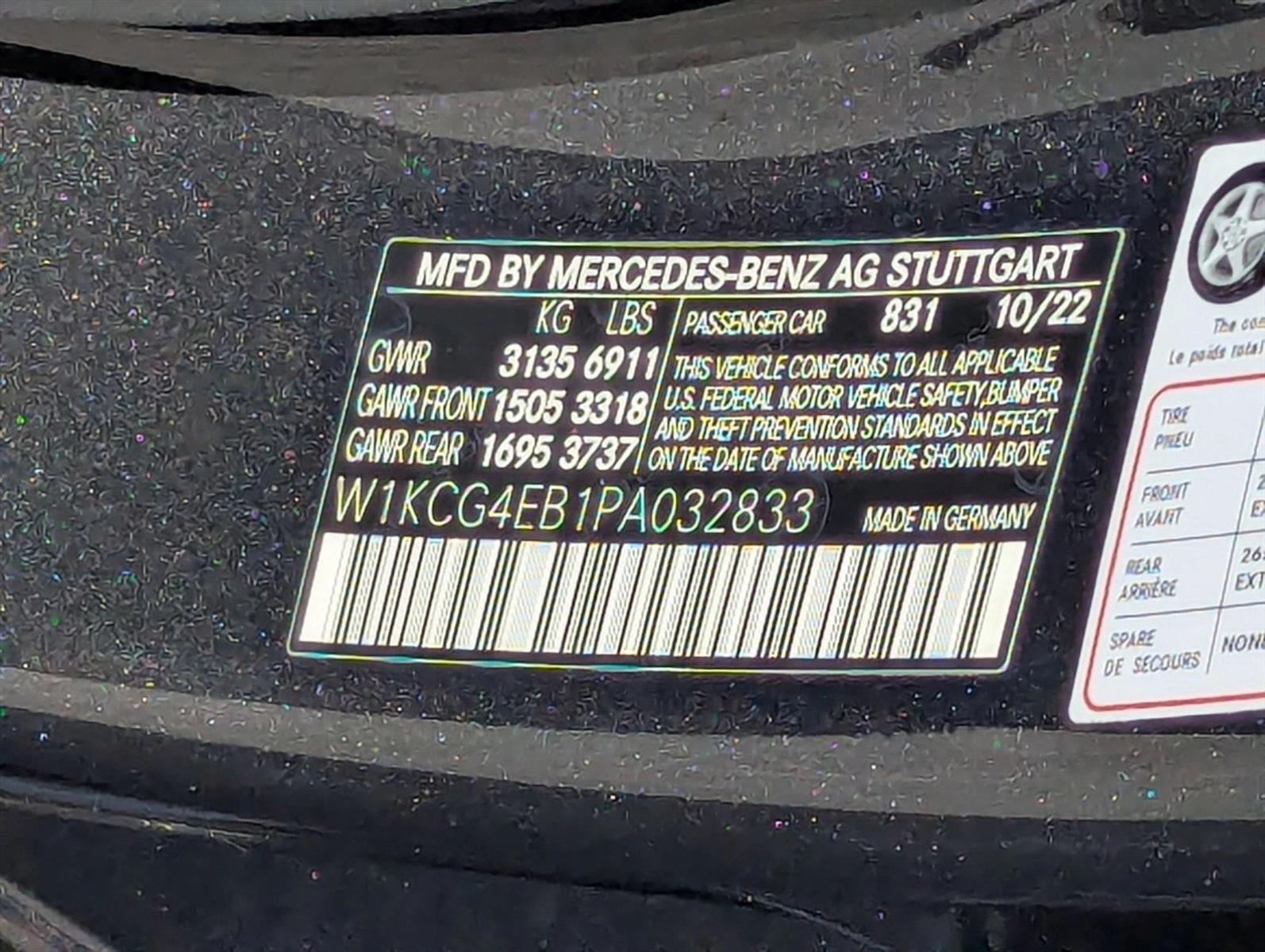 2023 Mercedes-Benz EQS EQS 580 4MATIC® Sedan