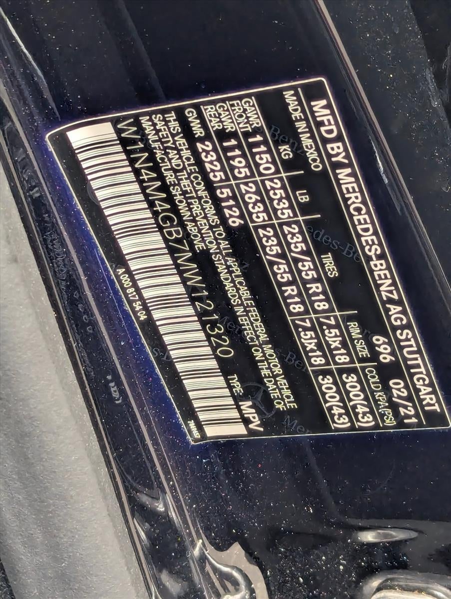 2021 Mercedes-Benz GLB GLB 250 SUV