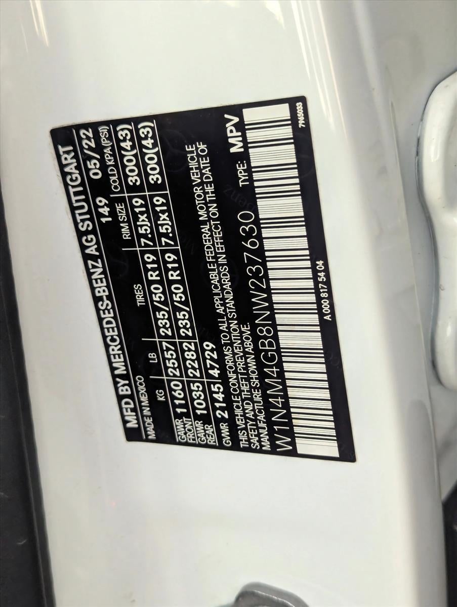 2022 Mercedes-Benz GLB GLB 250 SUV