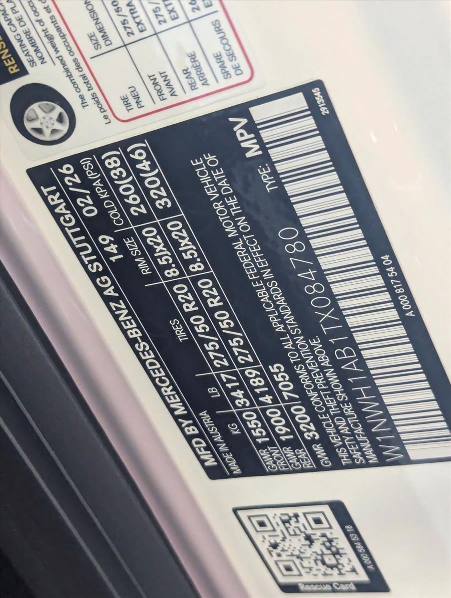 2026 Mercedes-Benz G-Class G 550 SUV