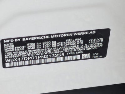 2023 BMW X3 sDrive30i Sports Activity Vehicle
