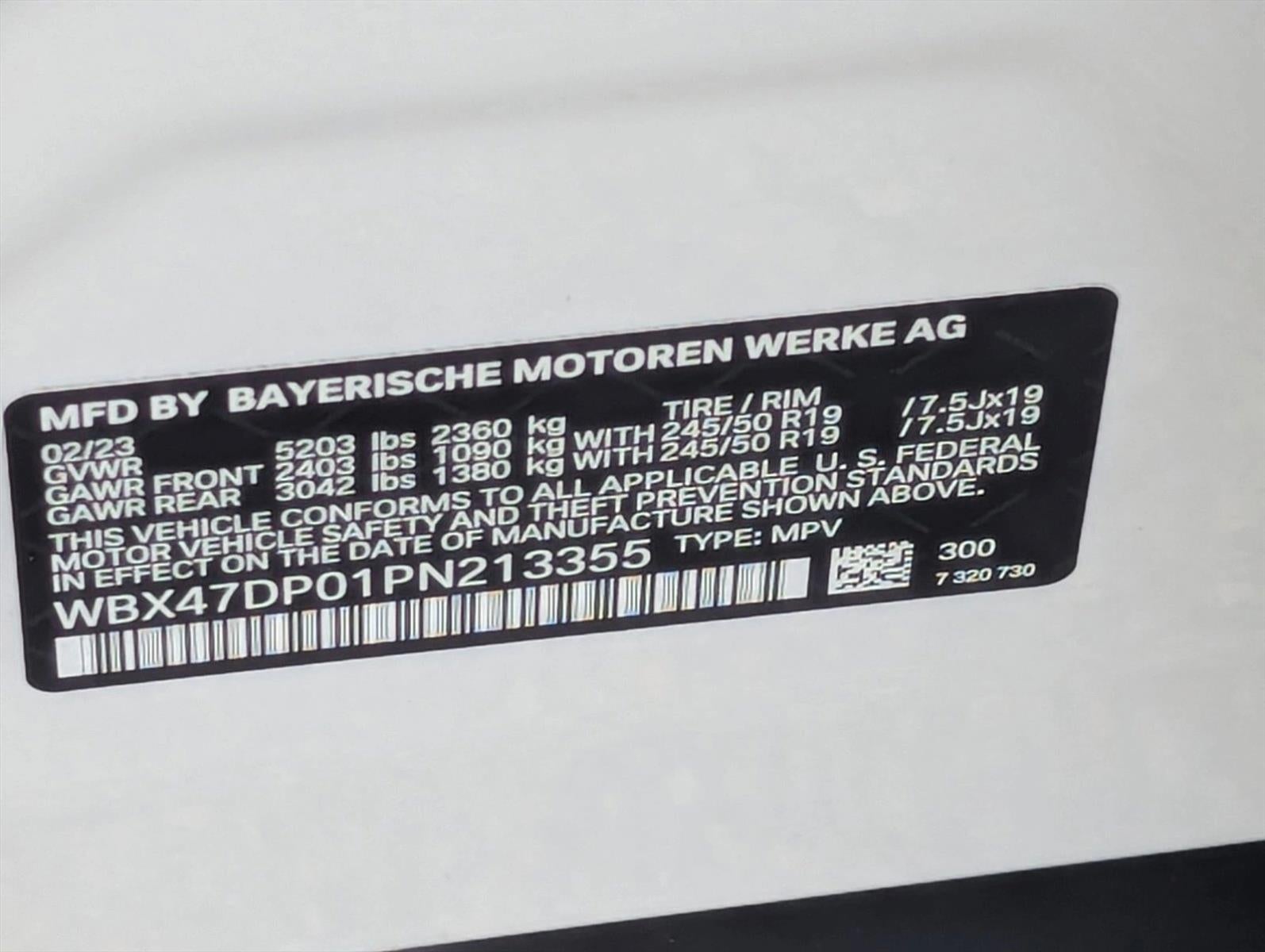 2023 BMW X3 sDrive30i Sports Activity Vehicle