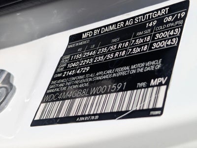 2020 Mercedes-Benz GLB GLB 250 SUV