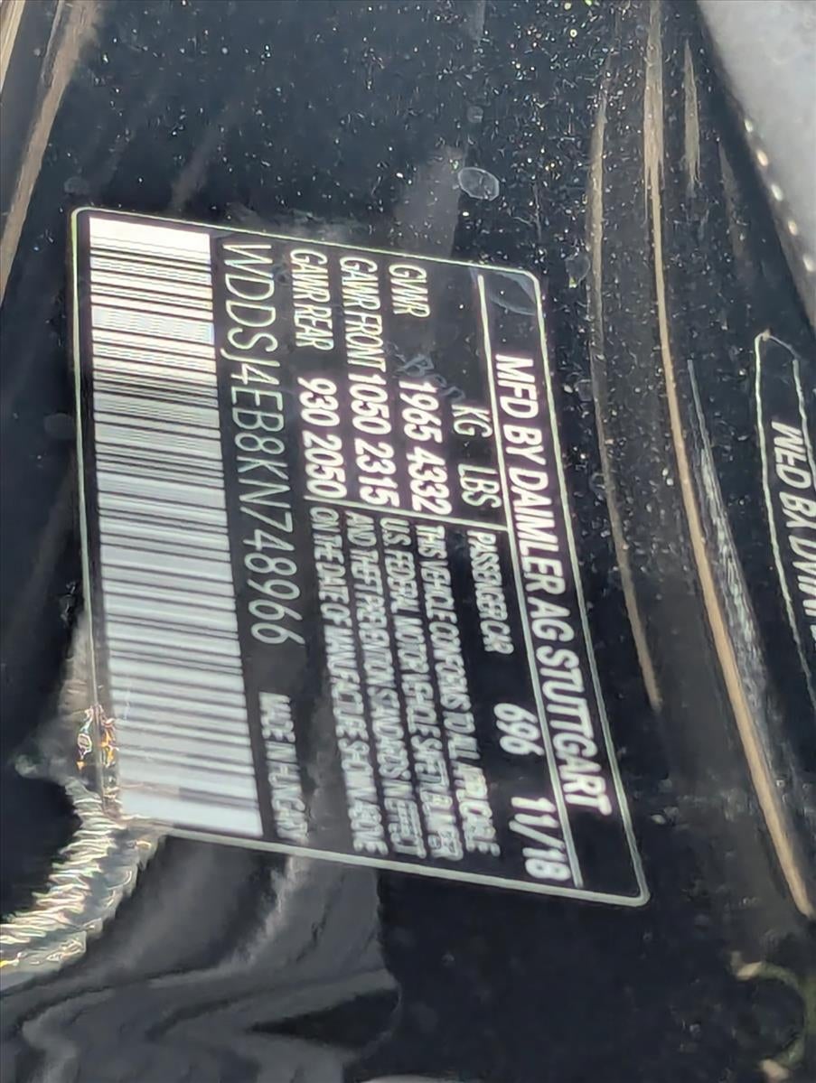 2019 Mercedes-Benz CLA CLA 250 Coupe