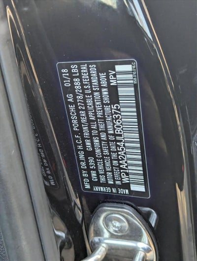 2018 Porsche Macan AWD