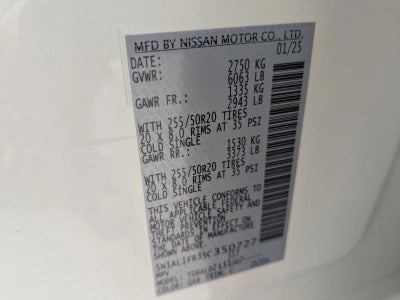 2025 INFINITI QX60 LUXE FWD