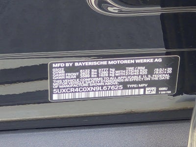 2022 BMW X5 sDrive40i Sports Activity Vehicle