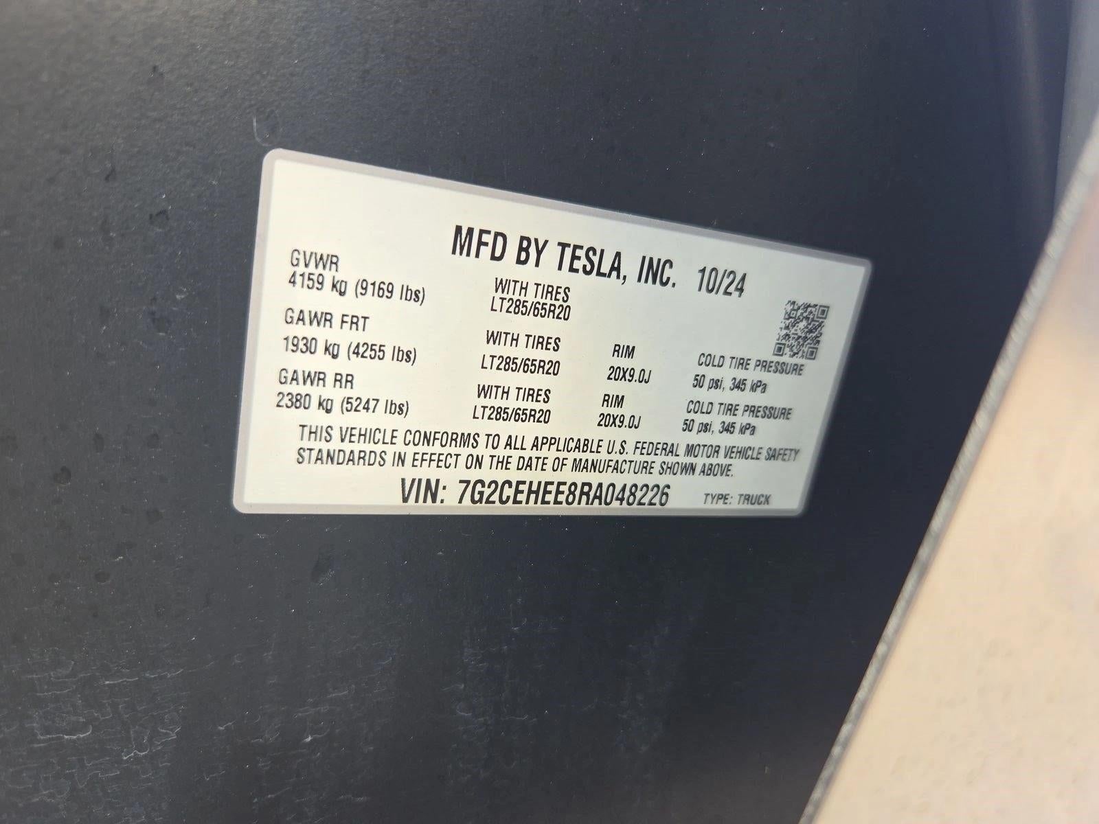2024 Tesla Cybertruck Cyberbeast AWD