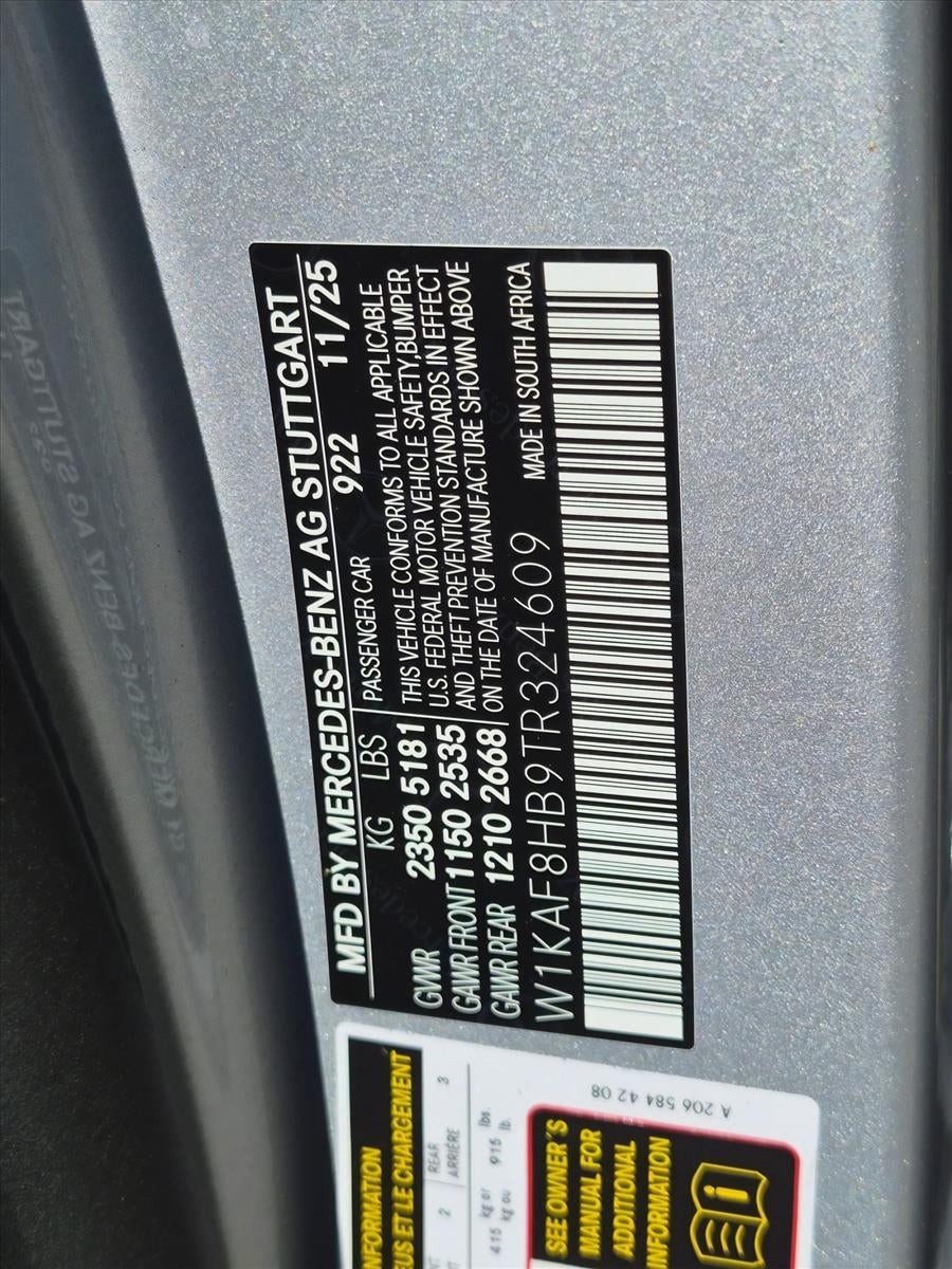 2026 Mercedes-Benz C-Class AMG® C 43 4MATIC® Sedan