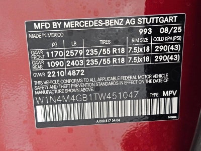 2026 Mercedes-Benz GLB GLB 250 SUV