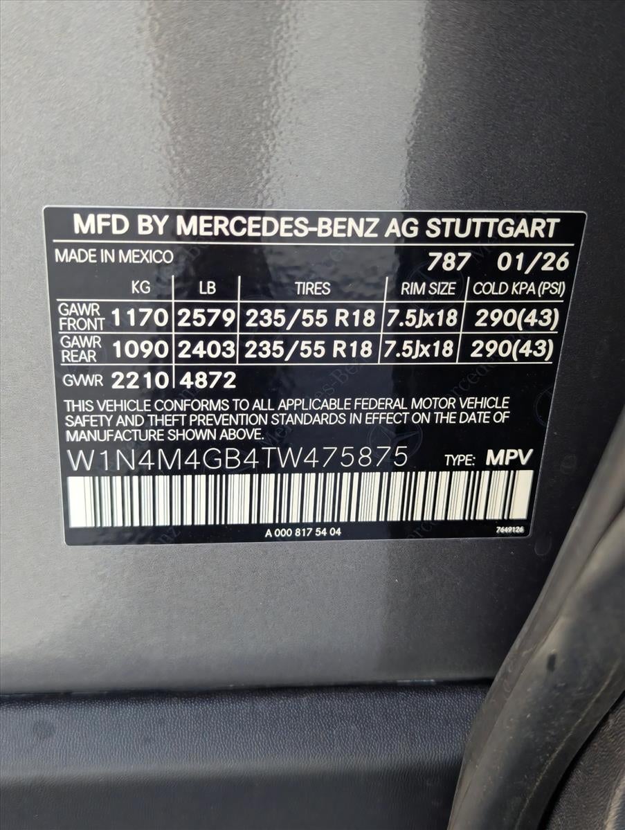 2026 Mercedes-Benz GLB GLB 250 SUV