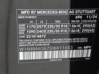 2025 Mercedes-Benz GLB GLB 250 SUV