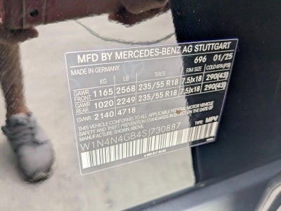 2025 Mercedes-Benz GLA GLA 250 SUV