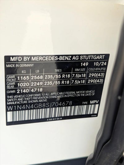 2025 Mercedes-Benz GLA GLA 250 SUV