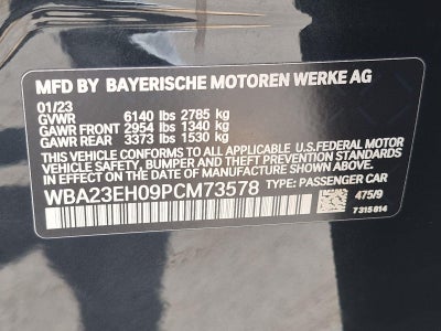 2023 BMW 740i Sedan