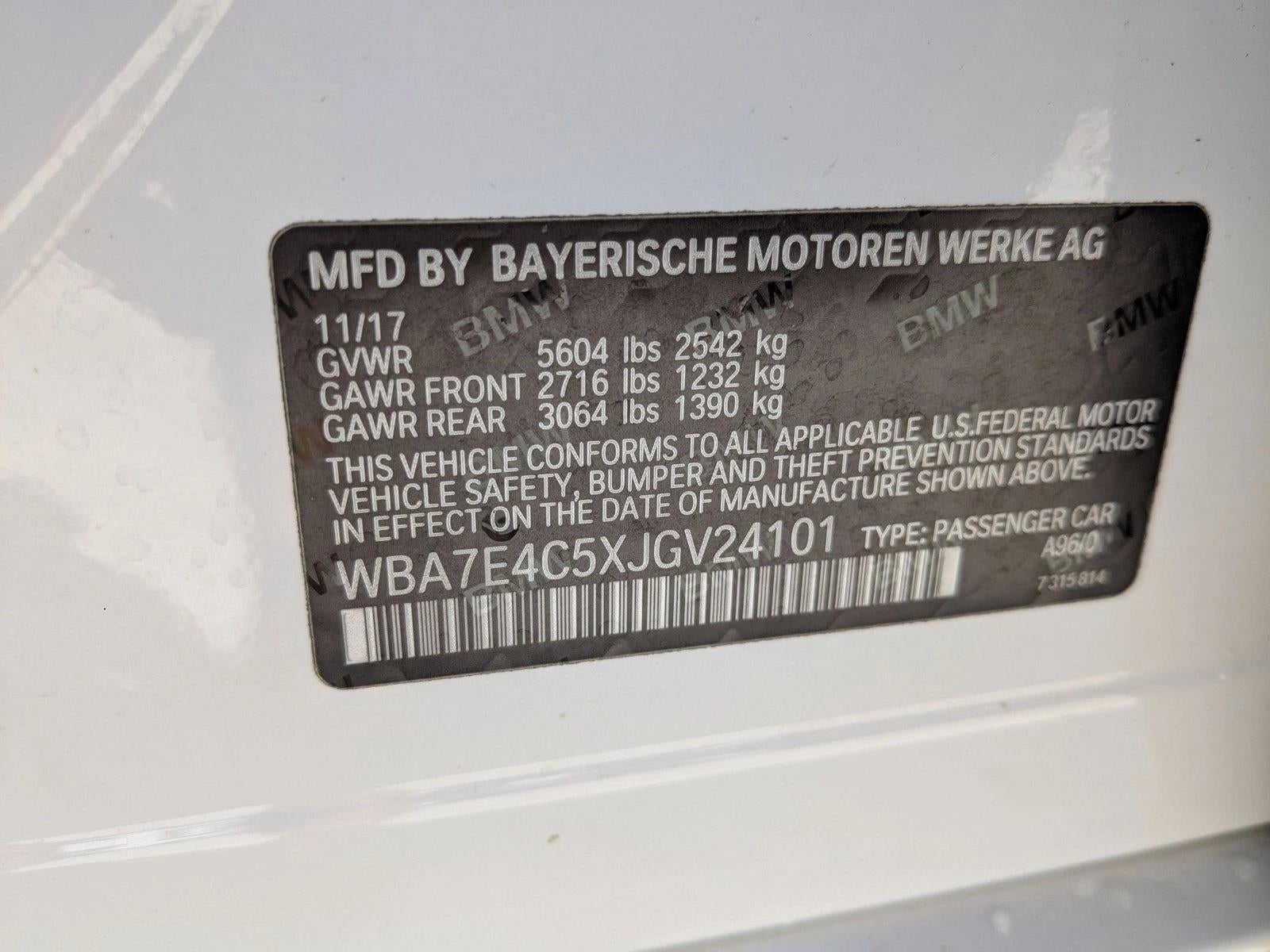 2018 BMW 740i xDrive Sedan