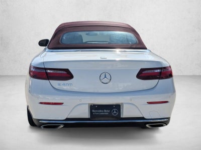 2018 Mercedes-Benz E-Class E 400 RWD Cabriolet