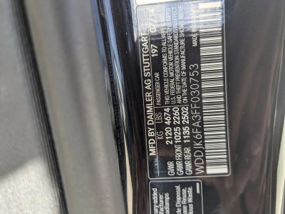 2015 Mercedes-Benz SL-Class SL 400