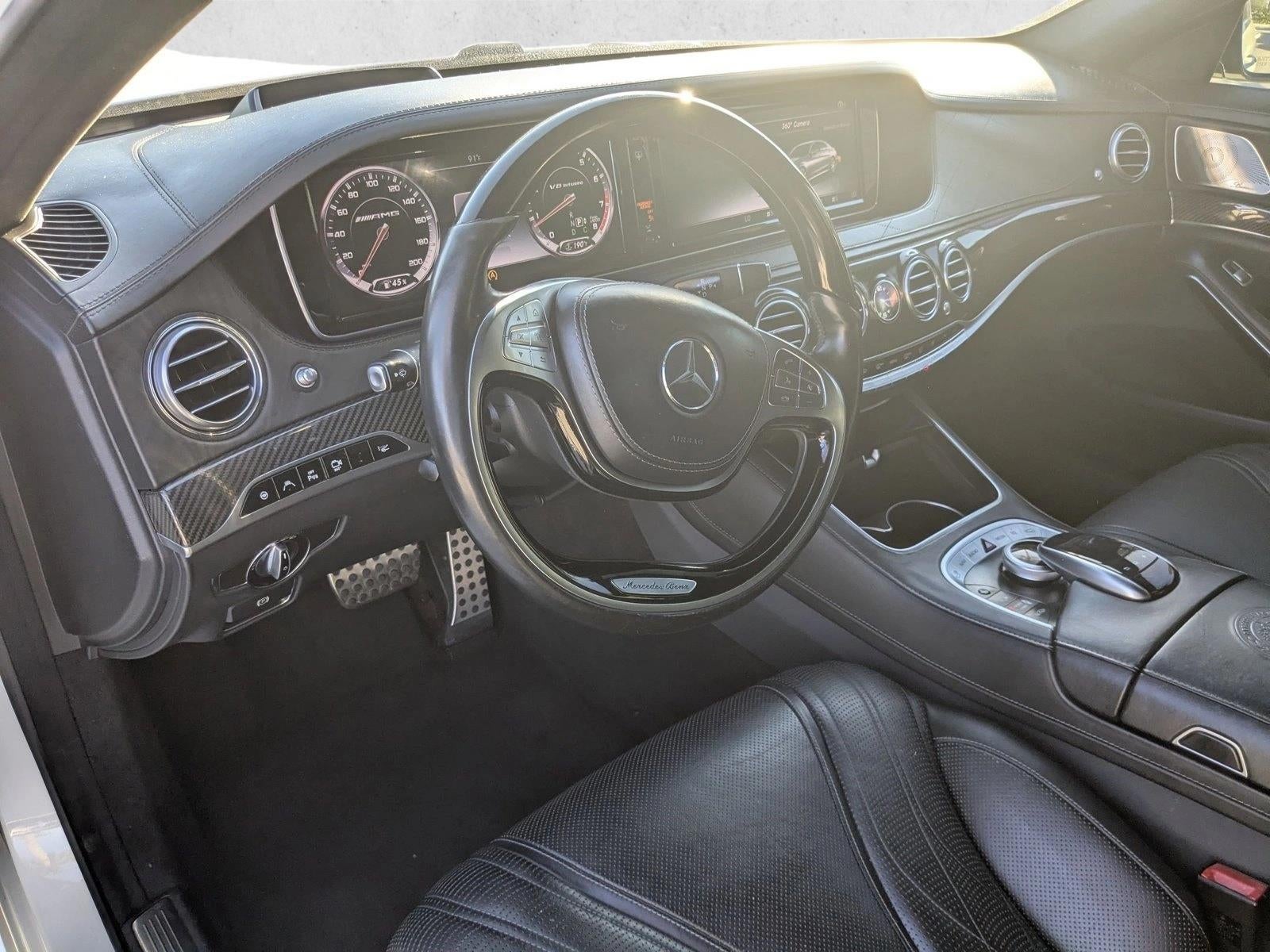 2015 Mercedes-Benz S-Class S 63 AMG® 4MATIC® Sedan