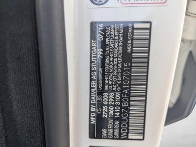 2015 Mercedes-Benz S-Class S 63 AMG® 4MATIC® Sedan