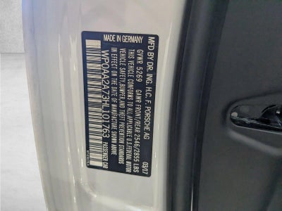 2017 Porsche Panamera RWD