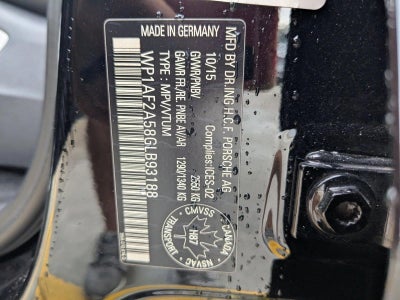 2016 Porsche Macan AWD 4dr Turbo