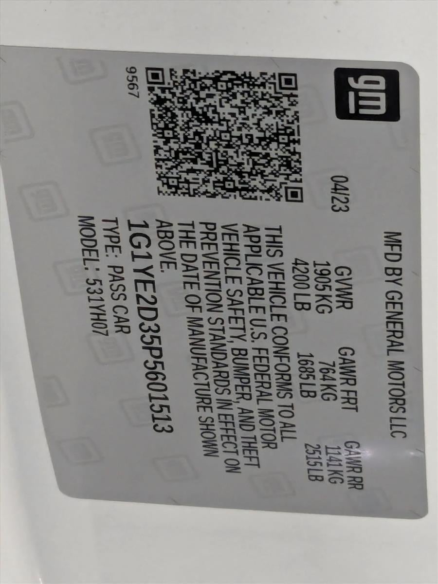 2023 Chevrolet Corvette Z06 Coupe 2LZ