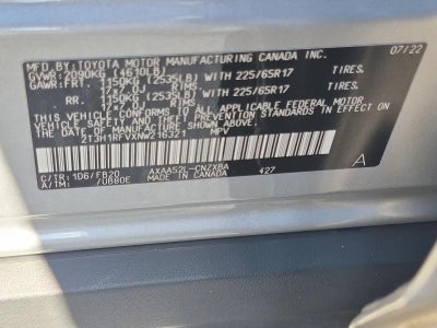 2022 Toyota RAV4 LE FWD (GS)