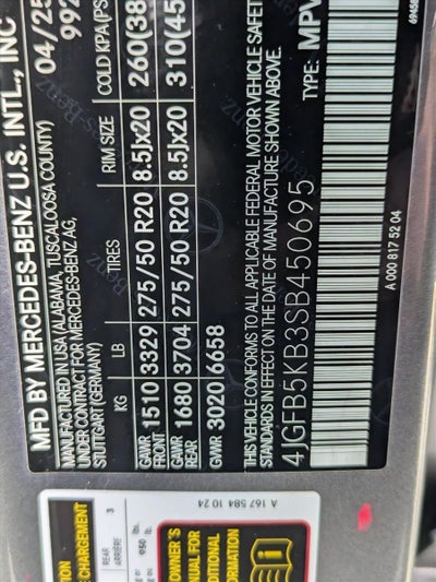2025 Mercedes-Benz GLE GLE 450 4MATIC® SUV